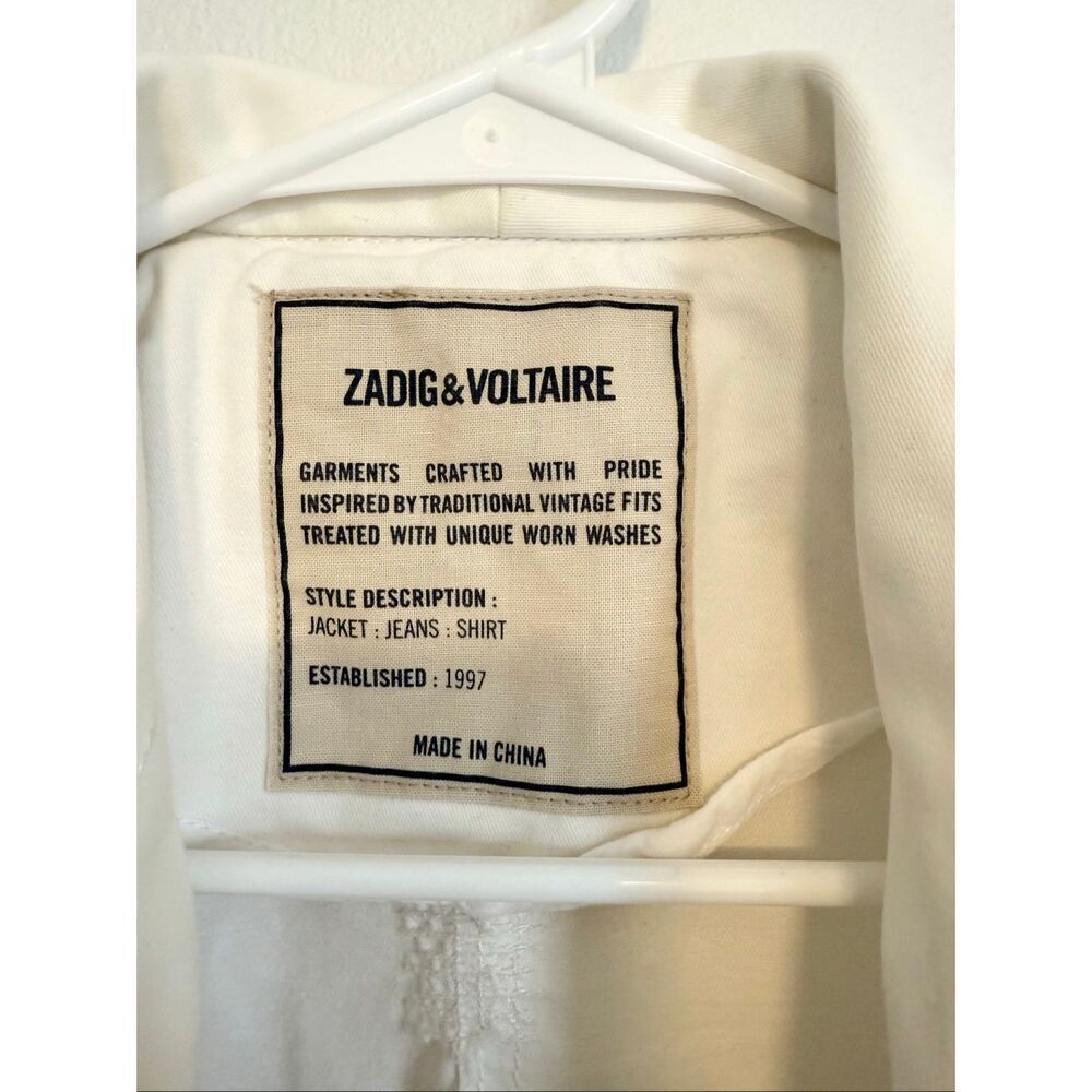 Zadig & Voltaire Very Grunge Utility Jacket - Picture 4 of 5